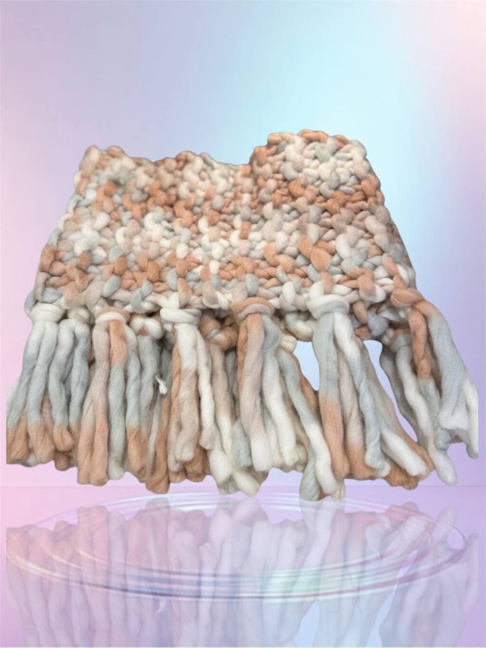 Free People Scarf Chunky Knit Oversized